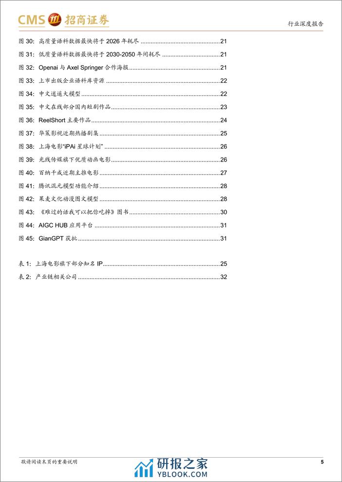 传媒行业深度报告-AI%2b系列报告八：AI%2bIP—AIAI多模态下的卖水人-240401-招商证券-33页 - 第5页预览图