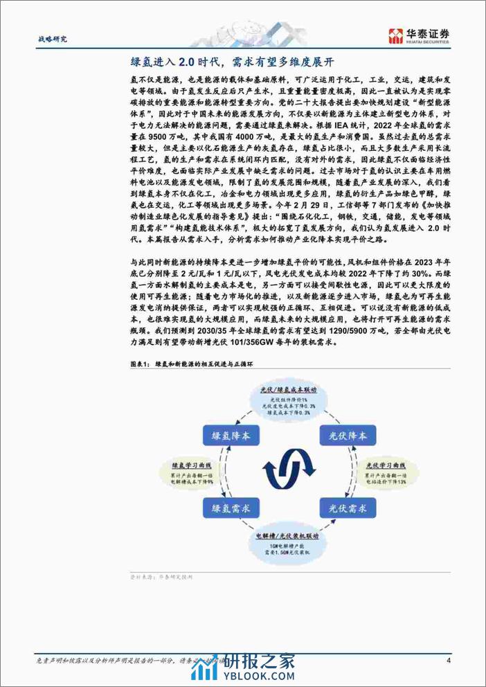 华泰证券-能源转型系列报告：氢能的2.0时代到来-240317 - 第4页预览图