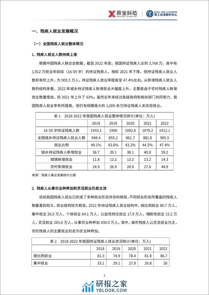 2024中国残疾人就业研究报告-零工经济研究中心-30页 - 第5页预览图