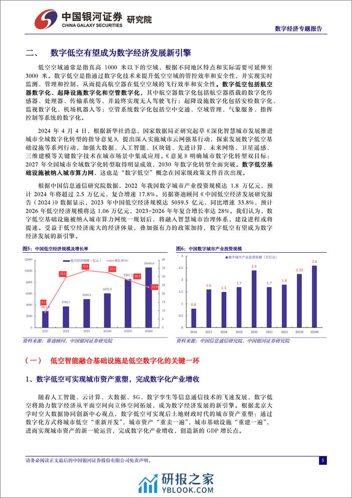 军工行业中国经济高质量发展系列研究：数字经济，数字低空赋能，抢滩低空经济万亿级蓝海市场-240408-银河证券-22页 - 第5页预览图