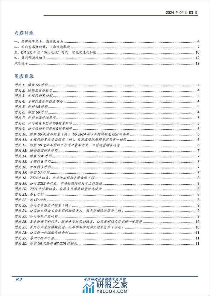 比亚迪-002594.SZ-产品、技术快速迭代，高端化+全球化推动公司跨越式发展-20240403-国盛证券-13页 - 第3页预览图