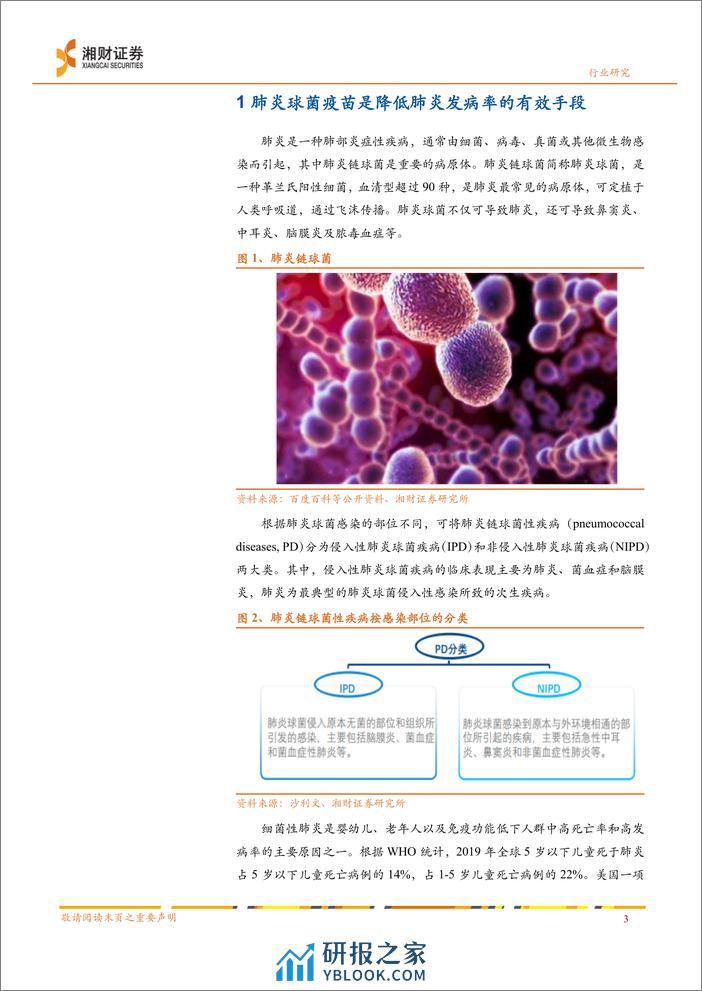 肺炎球菌疫苗行业报告：政策、需求、技术共促行业快速发展，关注优势企业-240327-湘财证券-21页 - 第5页预览图