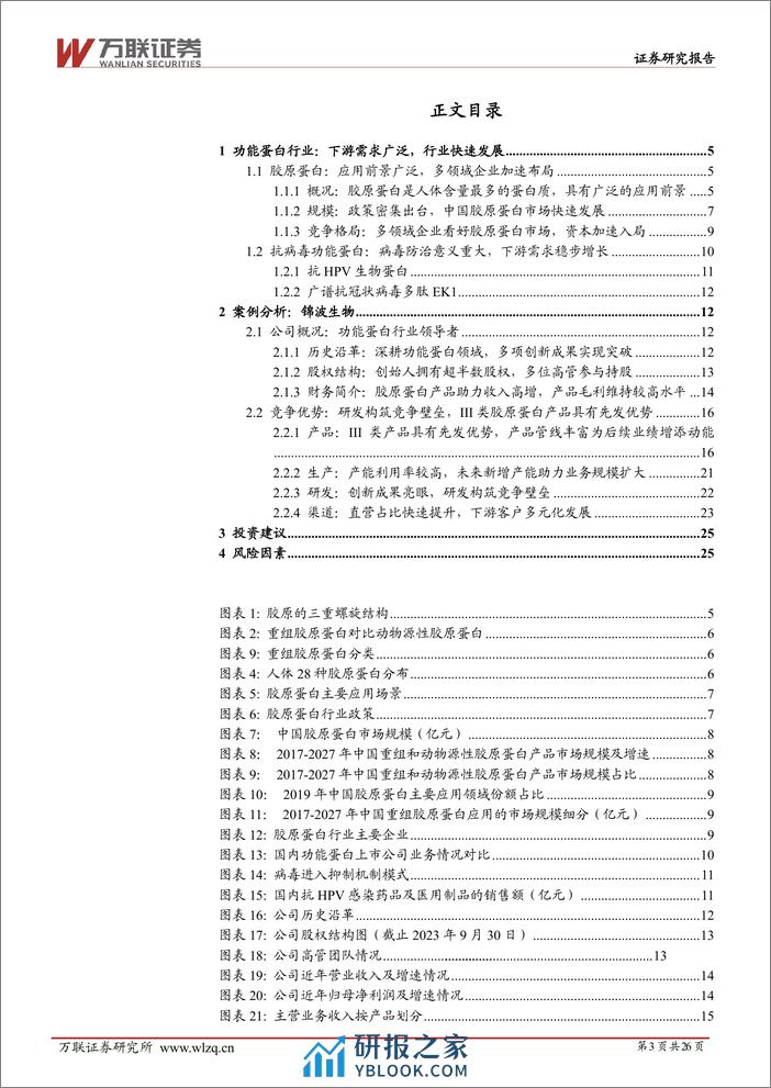 美容护理行业深度报告：功能蛋白下游需求广泛，行业先驱锦波生物高速成长 - 第3页预览图