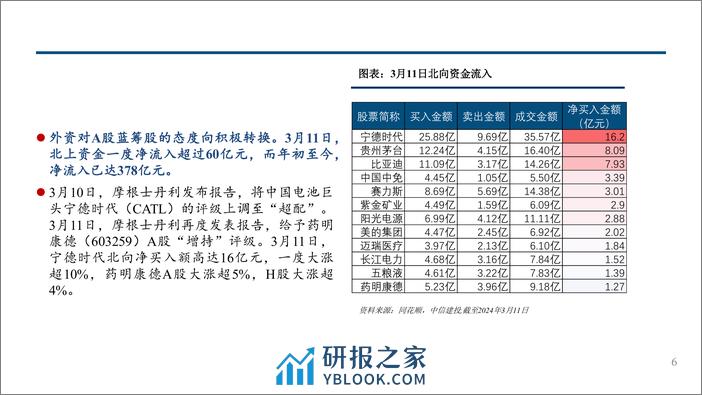 外资唱多A股，北向增持AI和红利-240312-中信建投-25页 - 第6页预览图