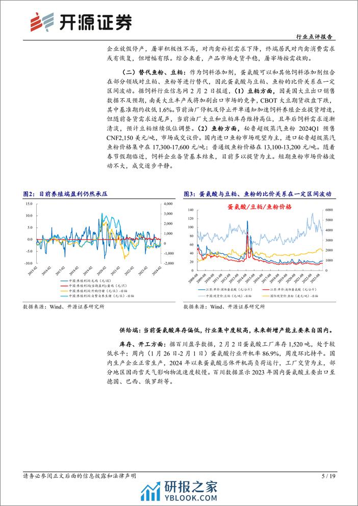 基础化工行业点评报告：多种维生素报价上行，蛋氨酸厂商检修或提价，关注饲料添加剂行业供给端扰动-20240207-开源证券-19页 - 第5页预览图