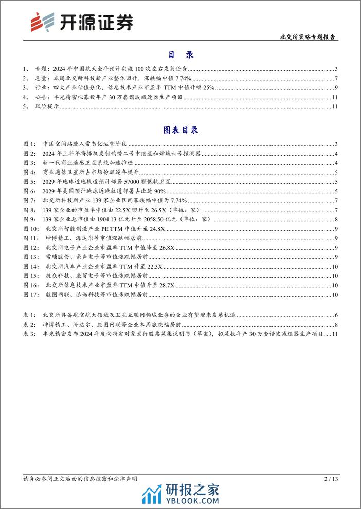 北交所科技新产业跟踪第八期：航天科技集团发布《蓝皮书》，北交所相关公司深耕航空航天及卫星组网领域-20240303-开源证券-13页 - 第2页预览图