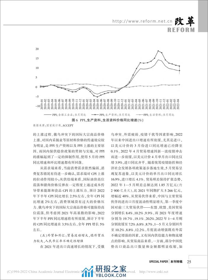 2022 年上半年中国宏观经济形势分析与未来展望 - 第6页预览图