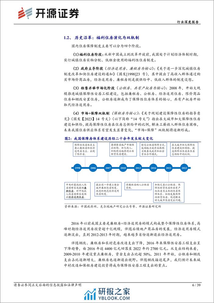 房地产行业深度报告：保障房系列报告一：租售并举双轨制逐渐完善，保障房建设破竹建瓴 - 第6页预览图