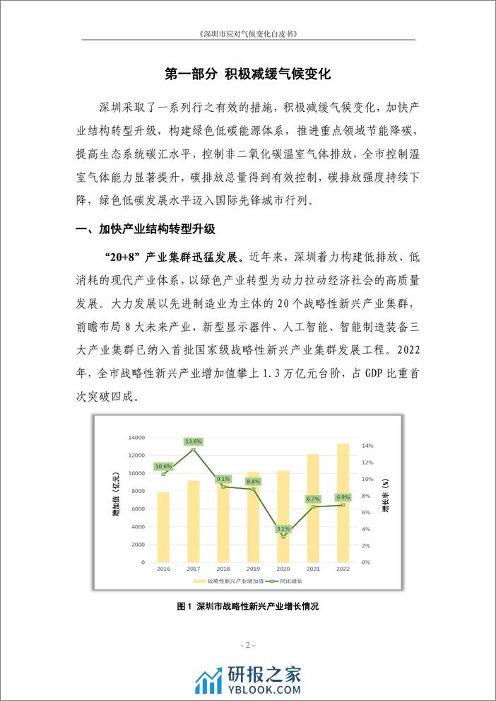 深圳市应对气候变化白皮书 - 第5页预览图