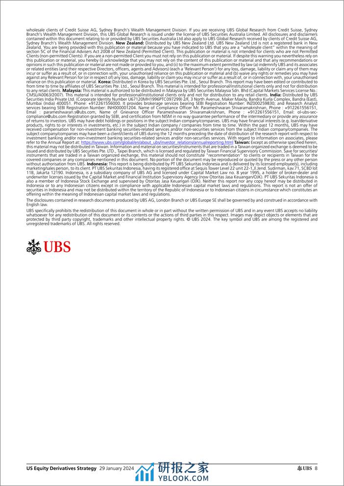 UBS Equities-US Equity Derivatives Strategy _With liberty and justice for...-106208478 - 第8页预览图