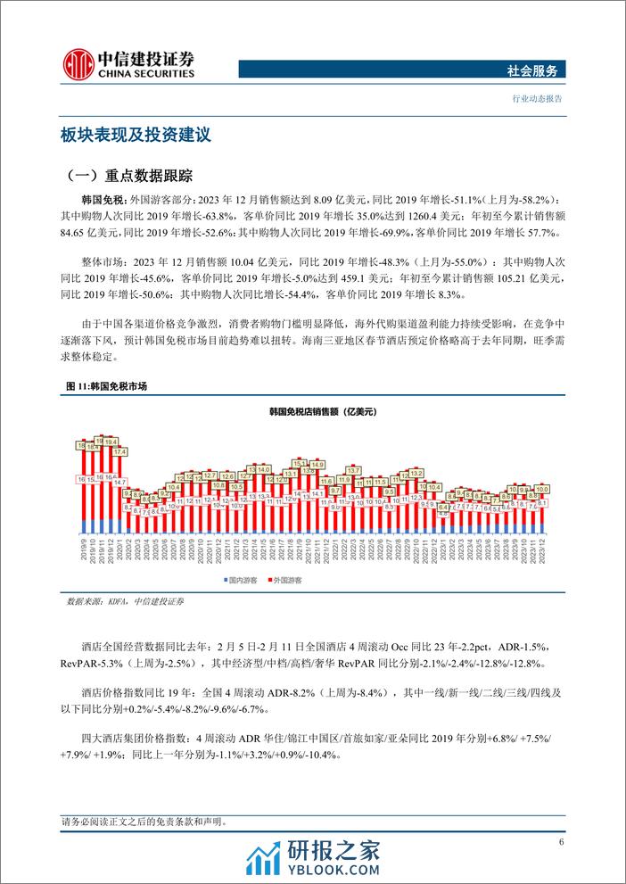 社会服务行业：长假消费向头部目的地集中，优质供给继续释放增长潜力 - 第8页预览图