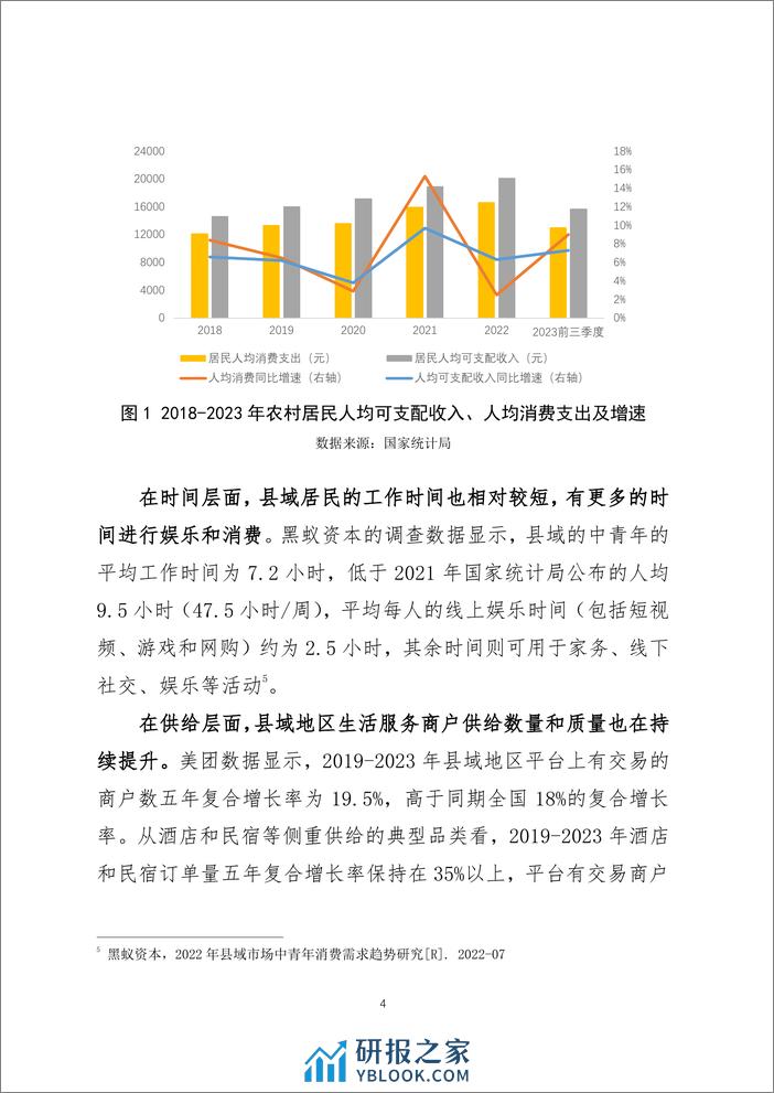 生活服务行业调查研究报告：2023年县域生活服务消费报告-美团 - 第4页预览图