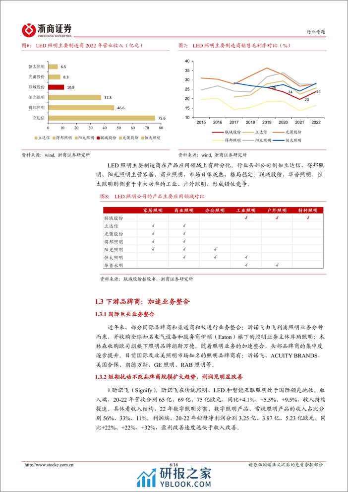 LED照明行业专题报告：渗透率提升，户外、工业照明有望跑出细分龙头 - 第6页预览图