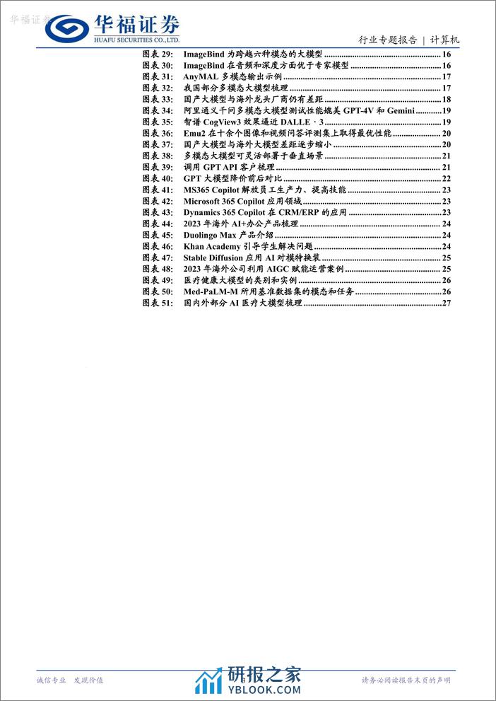 华福证券：计算机-多模态-AI大模型新一轮革命 - 第3页预览图