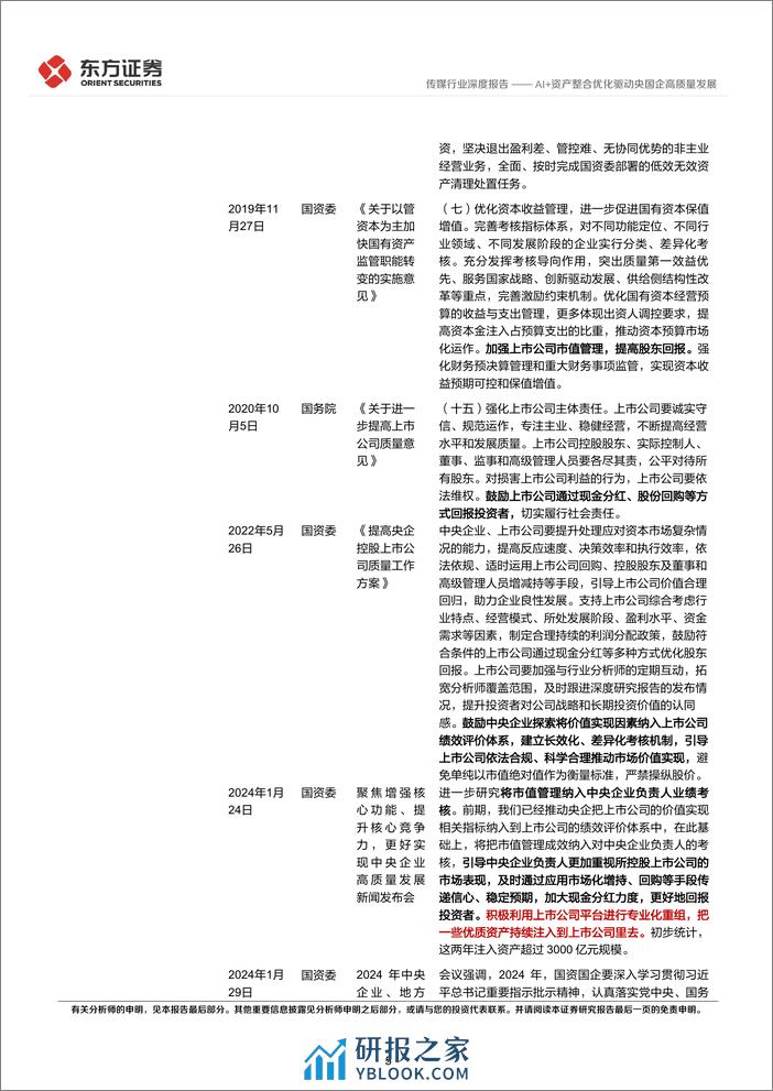 传媒行业央国企改革专题研究：AI 资产整合优化驱动央国企高质量发展 - 第5页预览图