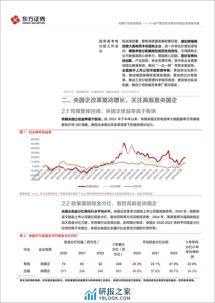 传媒行业央国企改革专题研究：AI 资产整合优化驱动央国企高质量发展 - 第6页预览图