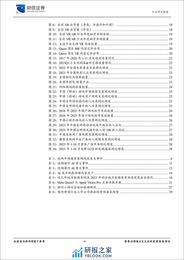 传媒：内容提质与技术创新，期待2024年AI应用落地 - 第4页预览图