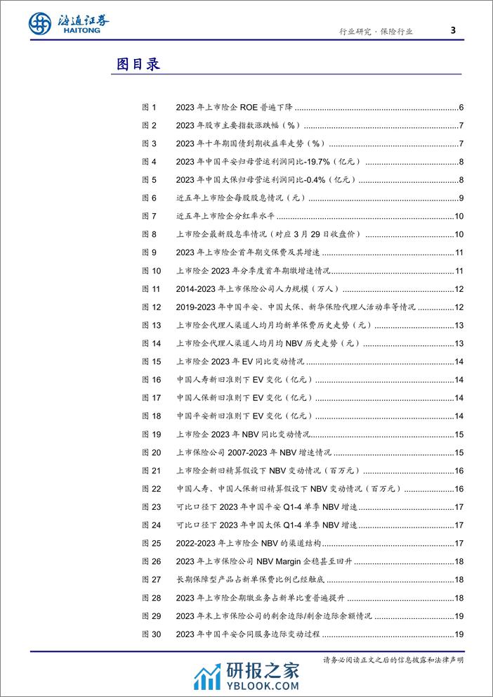 保险行业2023年报回顾与展望：负债端高歌猛进，精算假设调整压实EV - 第3页预览图