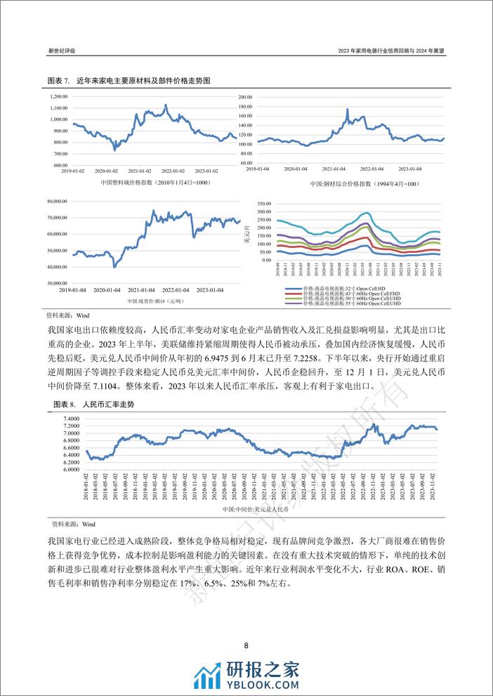 2023年家用电器行业信用回顾与2024年展望-35页 - 第8页预览图