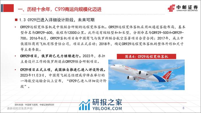 国产大飞机：C919商运向规模化迈进，万亿市场即将开启 - 第8页预览图