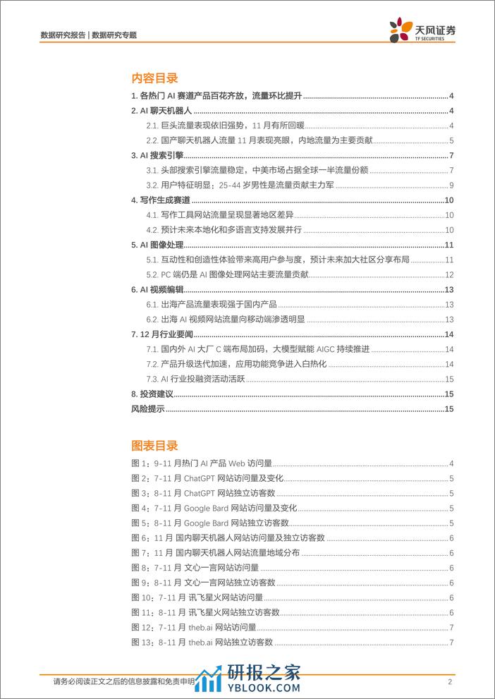 数据研究··AI应用流量监控：哪些AI应用网站流量正在迅速崛起？ - 第2页预览图