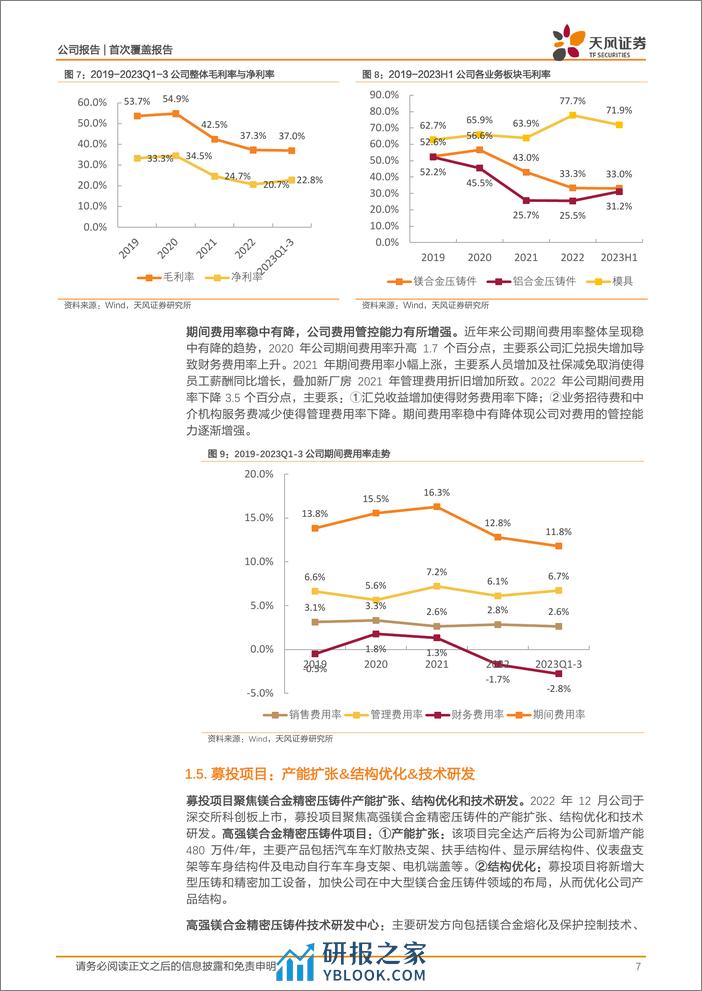 深度报告-20240110-天风证券-星源卓镁-301398.SZ-镁合金压铸先行者_量价齐升打开成长空间_23页_823kb - 第7页预览图