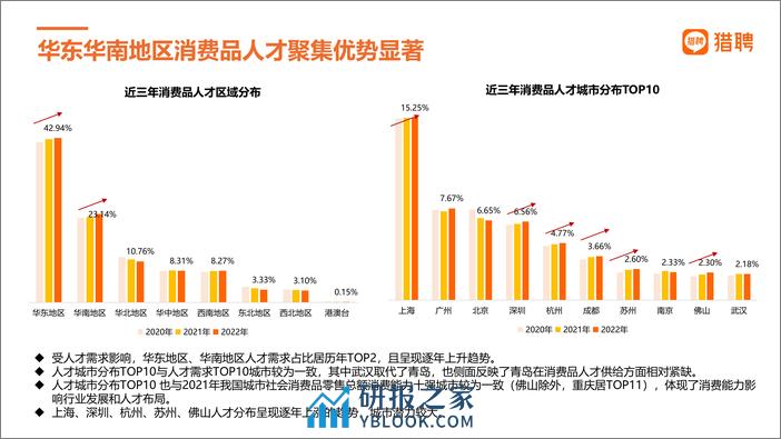 猎聘：消费品和跨境电商人才数据 - 第4页预览图