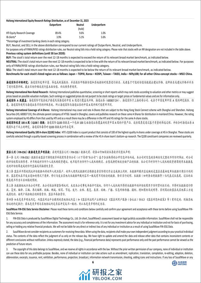 ESG：上证、中证、恒生ESG指数持续丰富，助力中国“双碳”发展-240401-海通国际-10页 - 第6页预览图