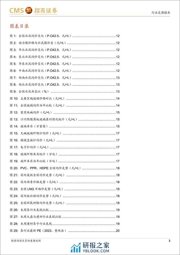 建材行业定期报告：地产政策持续优化，关注建材需求底部修复-240331-招商证券-25页 - 第3页预览图