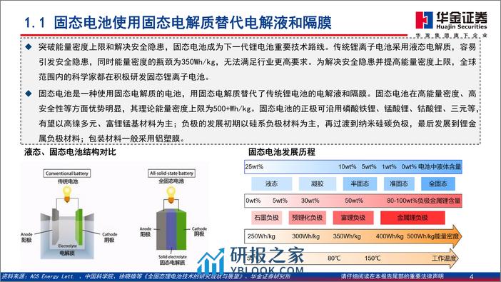 低空经济系列报告之固态电池-eVTOL商业化临近-固态电池迎来新机遇-华金证券 - 第4页预览图