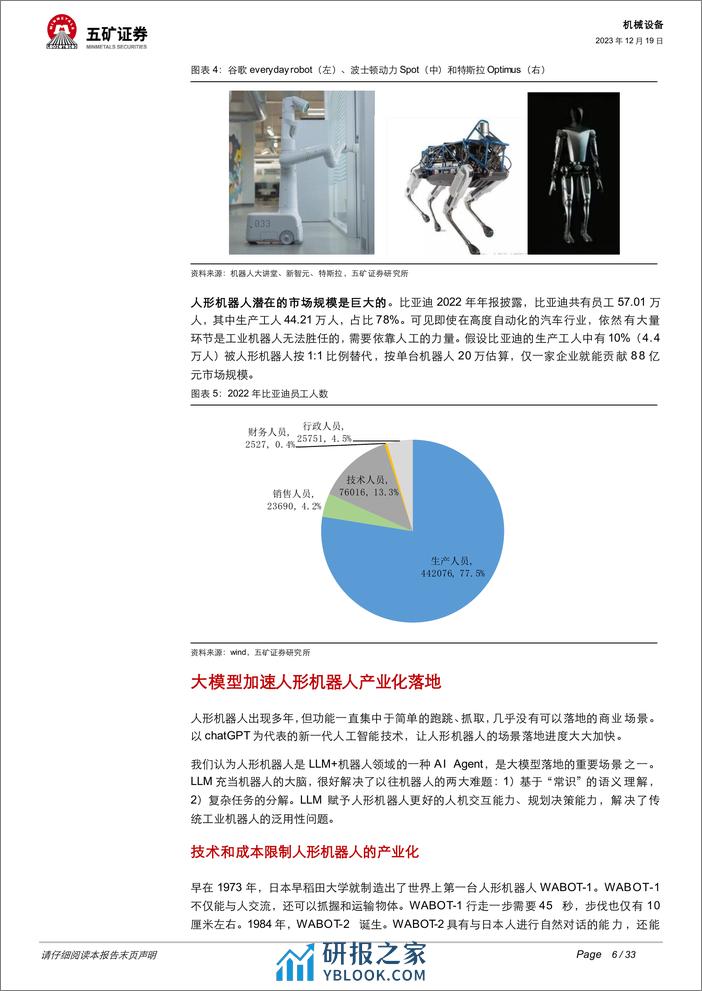 人形机器人报告（一）：大模型视角下人形机器人的现在和未来 - 第6页预览图