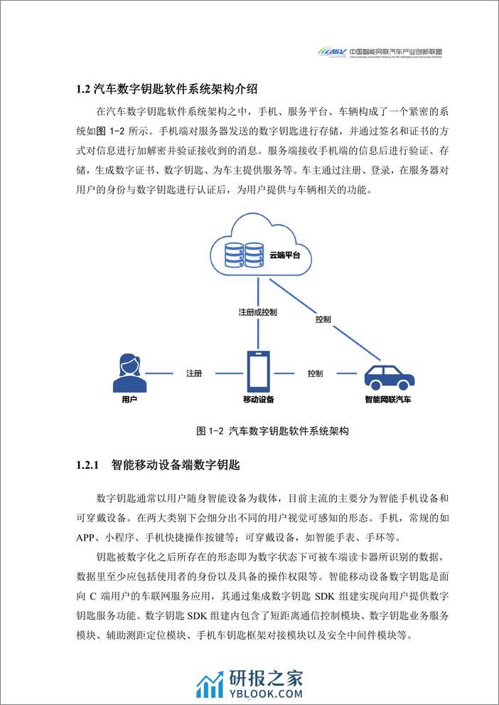 CAICV：2024汽车玻璃集成UWB数字钥匙发展研究白皮书 - 第5页预览图