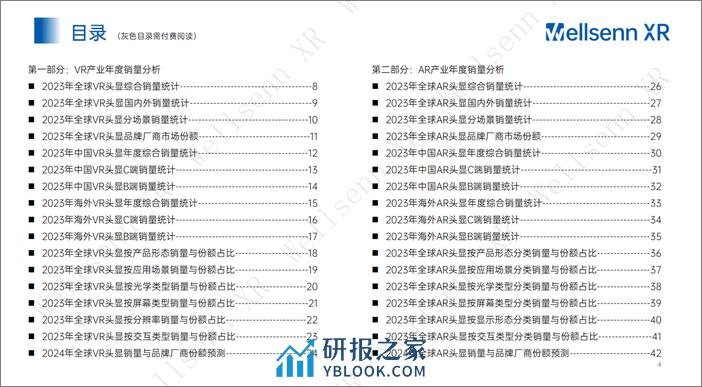 Wellsenn XR年度产业报告2023 - 第4页预览图