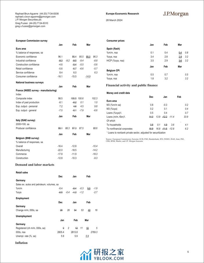 JPMorgan Econ  FI-Euro Area-107267028 - 第5页预览图