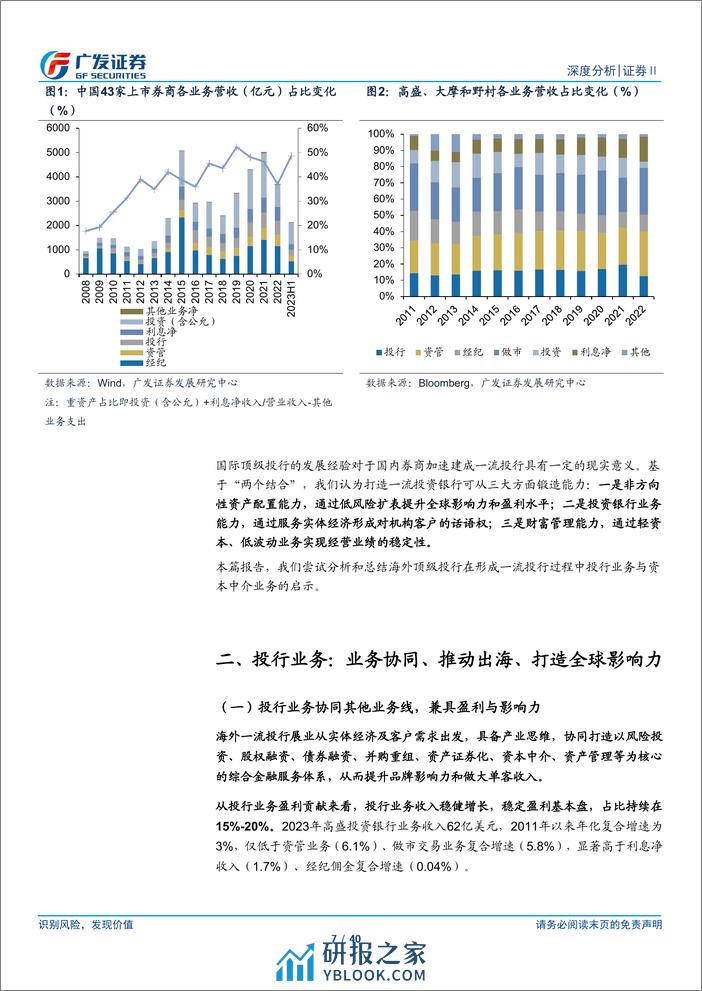 证券Ⅱ行业建设一流投行启示录(一)：投行及资本中介业务转型-240321-广发证券-40页 - 第7页预览图