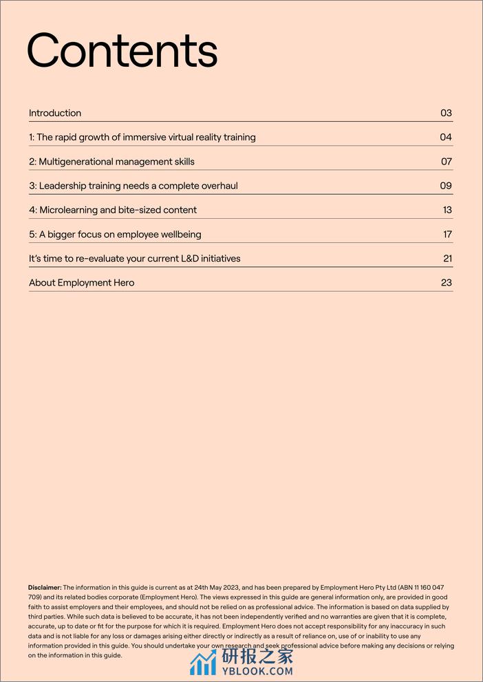 2023全球学习和发展趋势报告-英文版-EmploymentHero - 第2页预览图