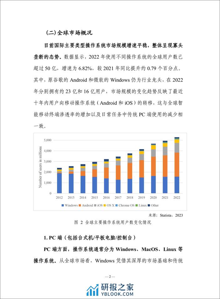 中国操作系统技术产业发展报告（2023年） - 第7页预览图