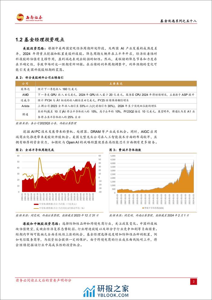 基金优选系列之五十八：鹏华香港美国互联网产品分析-深挖科技互联网，控制风险稳步盈利-20240226-西南证券-15页 - 第5页预览图