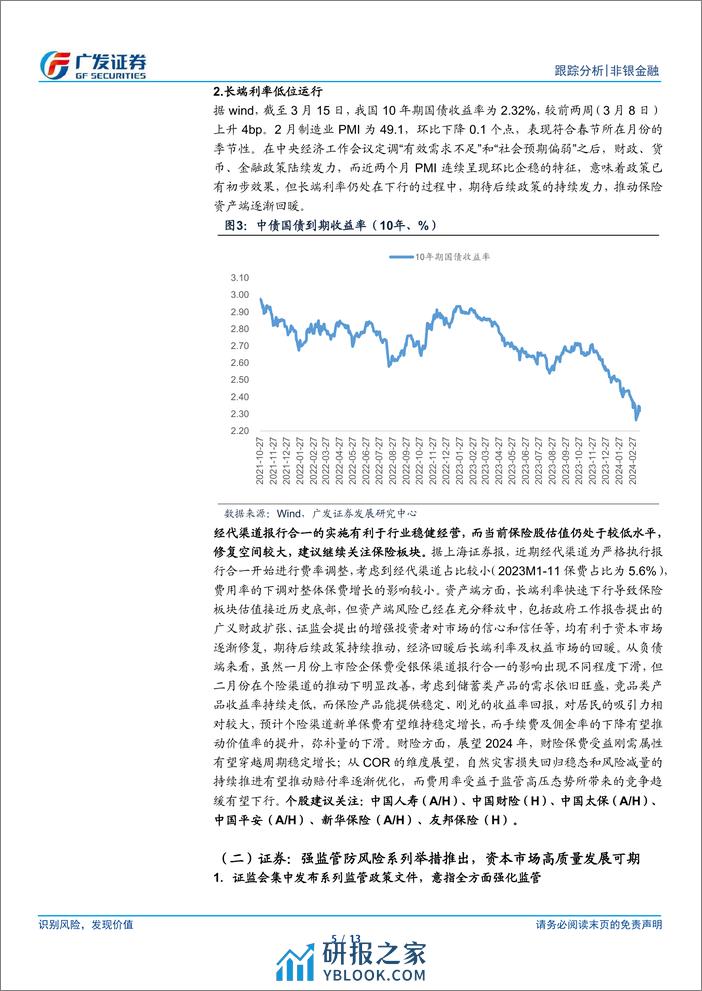 非银金融行业：监管优化利于稳健经营，建议左侧关注配置价值-240317-广发证券-13页 - 第5页预览图