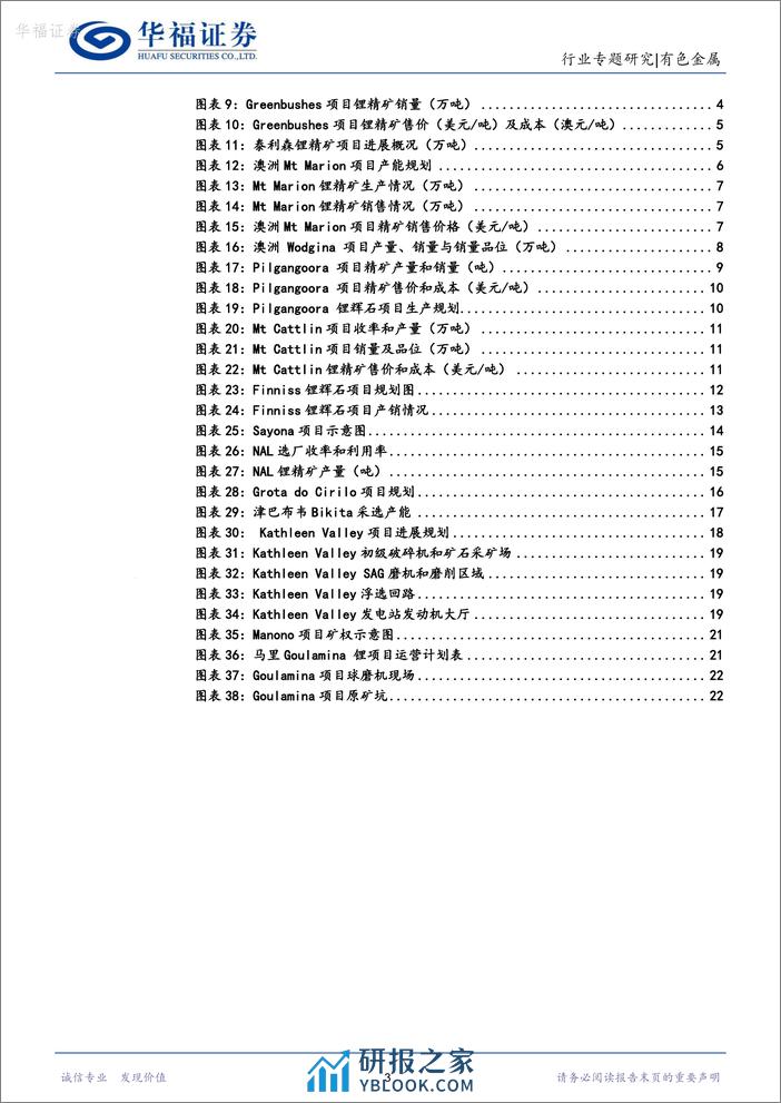 锂行业专题研究：2023Q4海外锂矿跟踪：Q4海外锂矿供给环比继续提升，澳矿成本曲线下移 - 第3页预览图