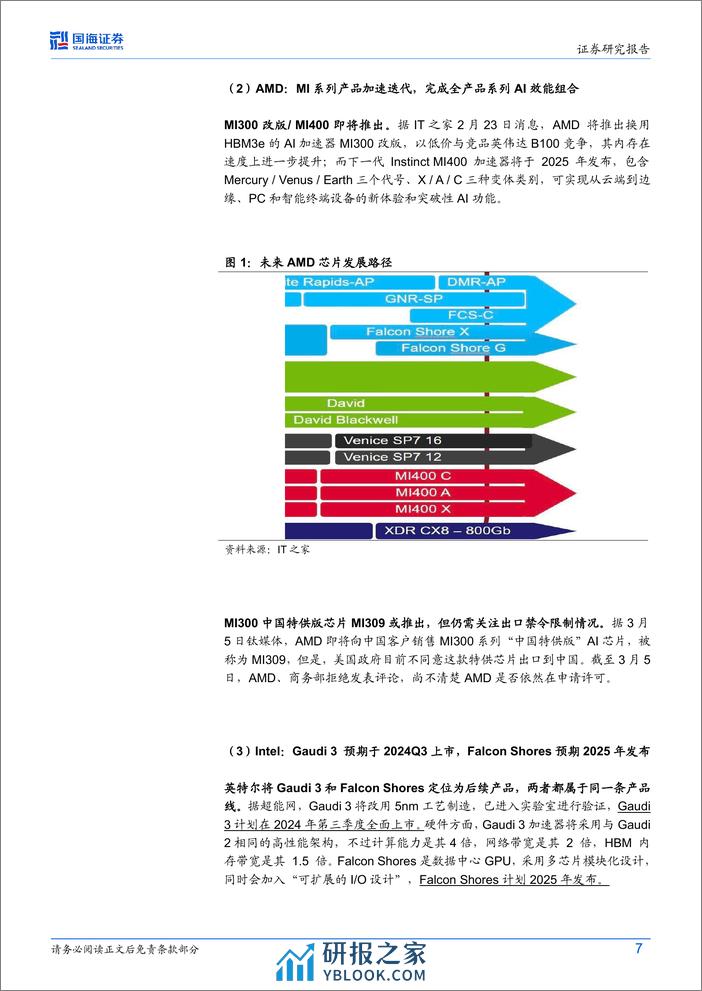 计算机行业AI算力月度跟踪(202403)：NVIDIA+B200再创算力奇迹，液冷、光模块持续革新-240322-国海证券-22页 - 第7页预览图