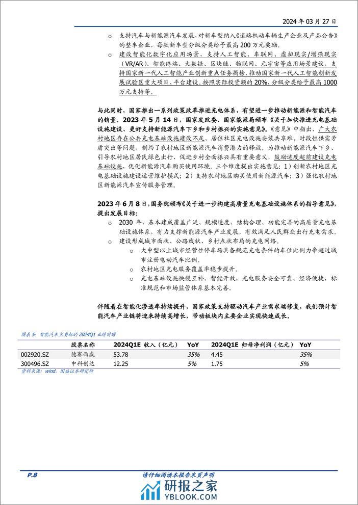 计算机行业24Q1前瞻：AI与国产化双轮驱动-240327-国盛证券-32页 - 第8页预览图