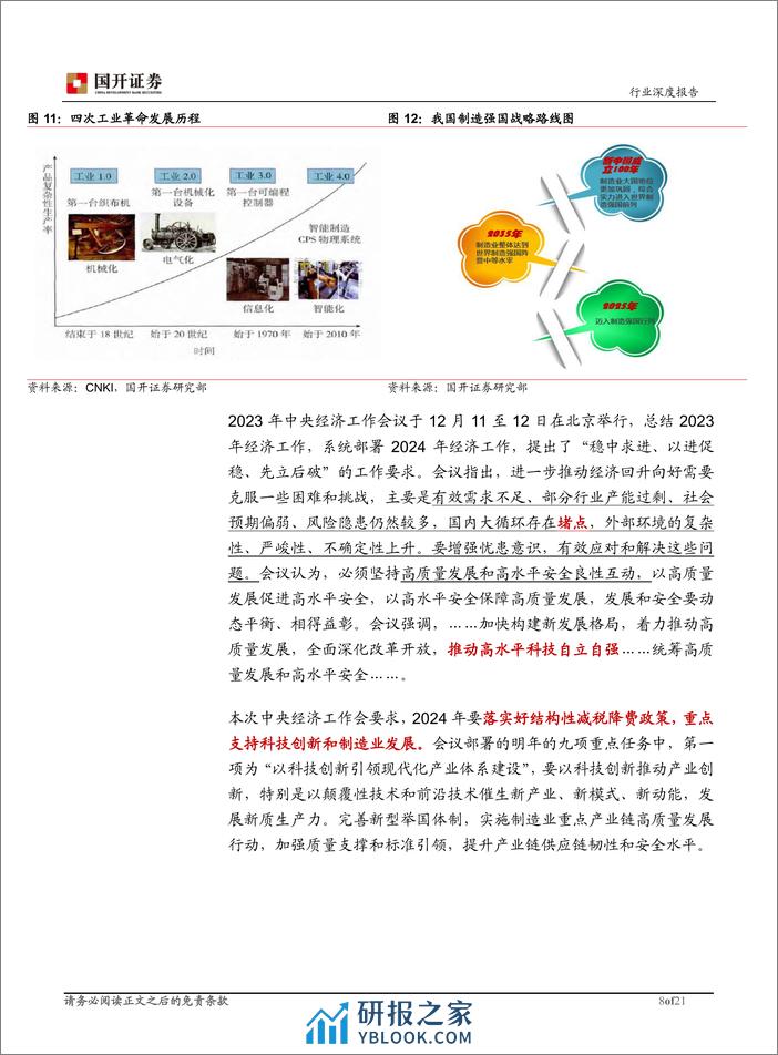 高水平科技自立自强，工业母机自主可控提速 - 第8页预览图