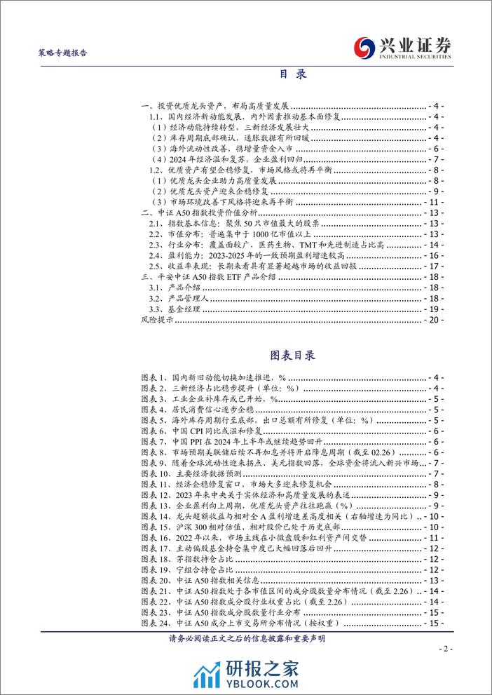 平安中证A50指数ETF投资价值分析：优选龙头，智绘未来-240307-兴业证券-21页 - 第2页预览图