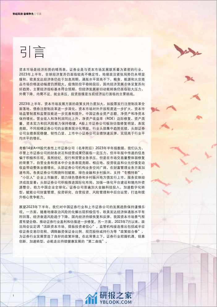 2023-中国证券业2023年上半年发展回顾与展望 - 第4页预览图