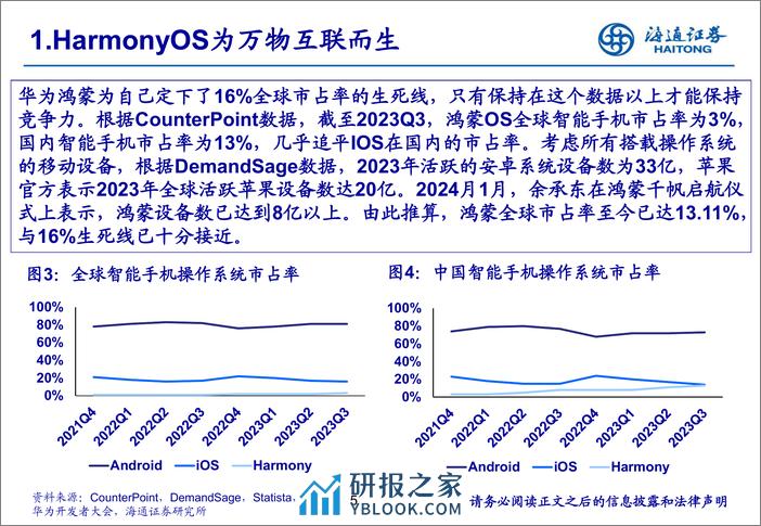 计算机行业：万物静息鸿蒙里，开源放量百花齐放开-240411-海通证券-34页 - 第5页预览图