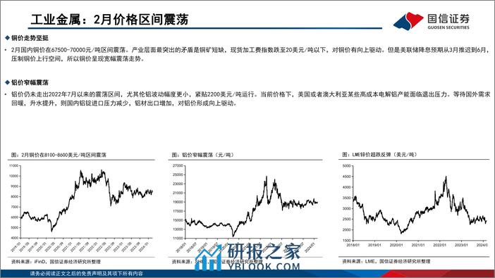 金属行业3月投资策略：核心通胀继续放缓，看好贵金属和工业金属-240306-国信证券-48页 - 第3页预览图