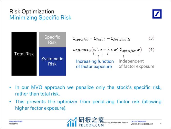 Deutsche Bank-Quantitative Musing Presentation Long Live Optimizing Sys...-106995667 - 第7页预览图