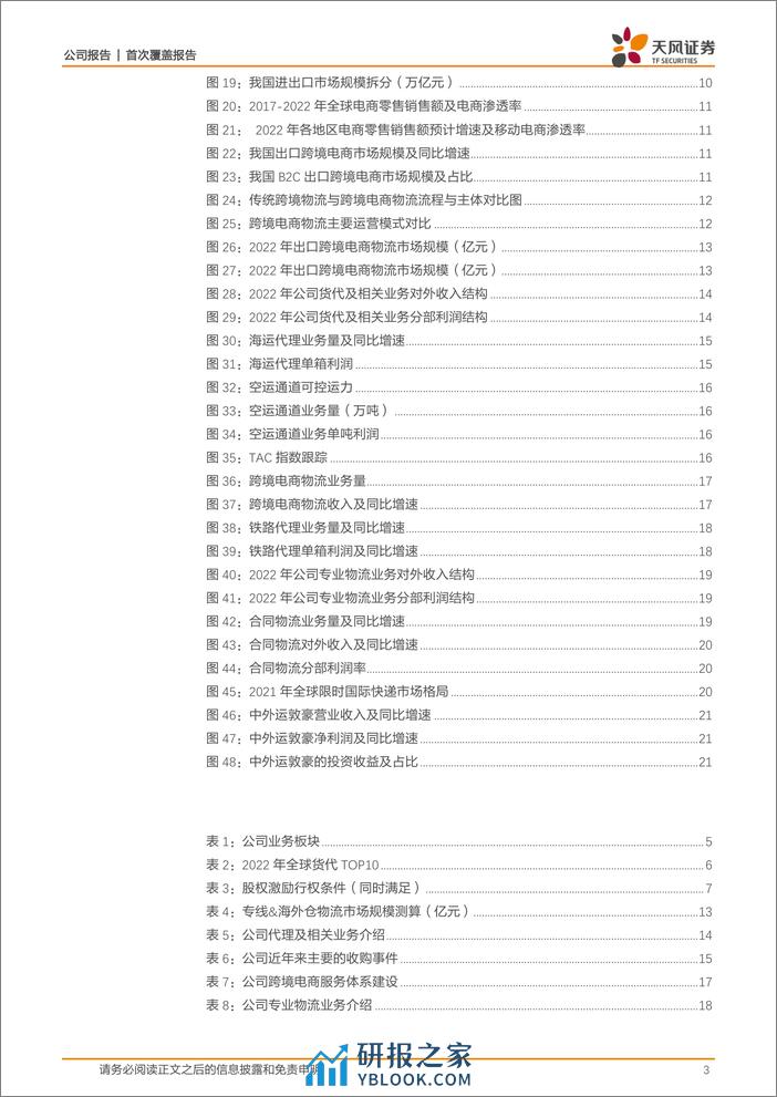 中国外运：跨境电商正当时，综合物流龙头迎新机-天风证券 - 第3页预览图