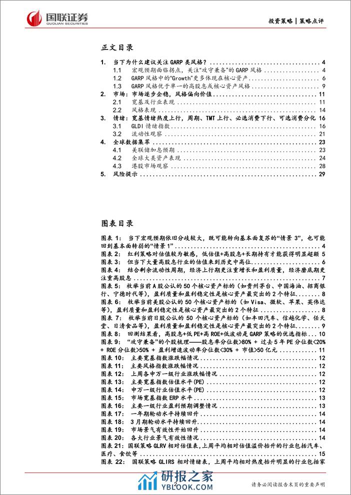 策略点评：当下为什么建议关注GARP类风格？-240319-国联证券-30页 - 第2页预览图